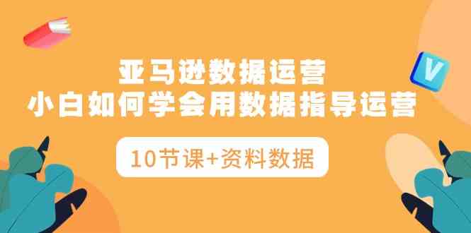 （10158期）亚马逊数据运营，小白如何学会用数据指导运营（10节课+资料数据）-智赚网创